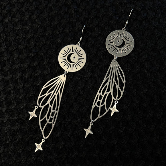 sparkly fae wings