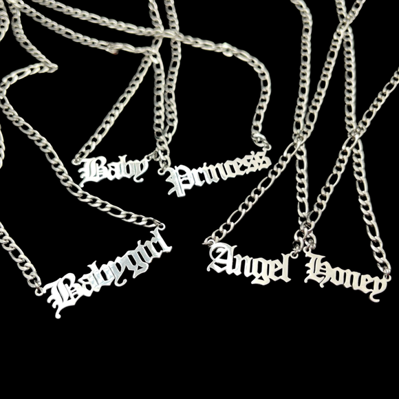 signature steel angel figaro chain